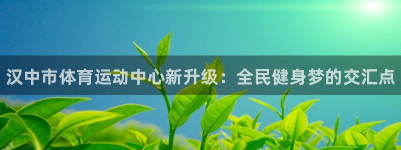 米兰体育官方平台体育：汉中市体育运动中心新升级：全民
